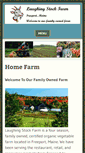 Mobile Screenshot of laughingstockfarm.com